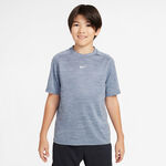 Nike Bekleidung Nike Dri-Fit Multi Heather T-Shirt Kinder-Blaugrau