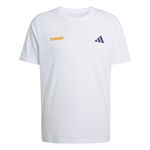 adidas T-Shirt adidas Hot T-Shirt Herren-wei&szlig;