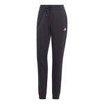 adidas Bekleidung adidas Essentials Linear French Terry Cuffed Trainingshose Damen-Schwarz,Weiß