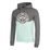 Lunis Lifestyle Hoody - dark grey/ mint