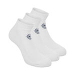 BIDI BADU Bekleidung BIDI BADU No Party No Show Move Tennissocken 3er Pack-Wei&szlig;,Schwarz